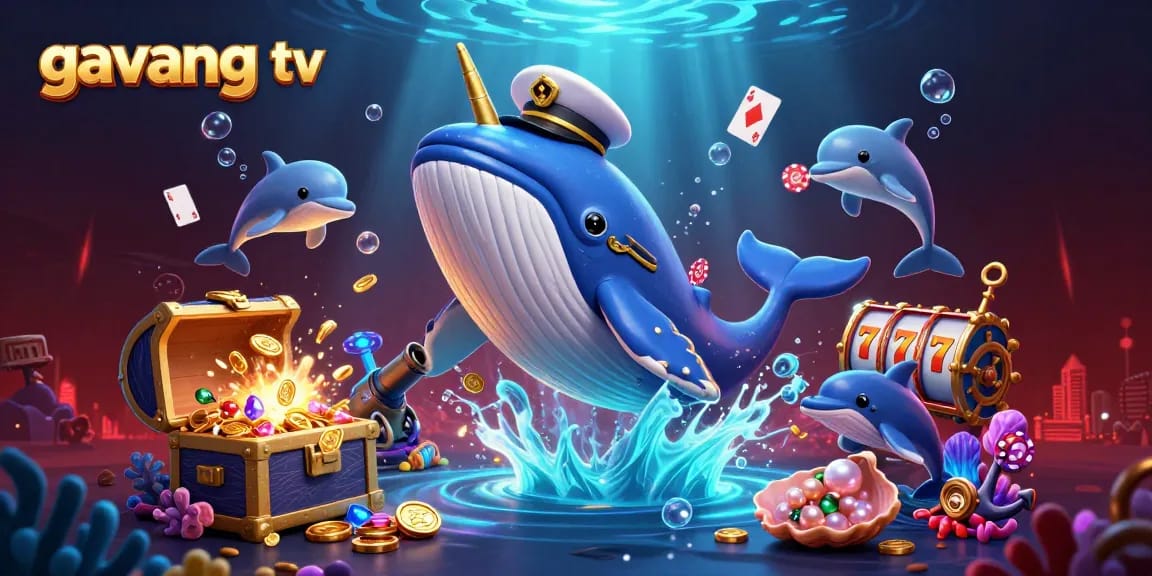 Engage with the thrilling world of gavang tv while experiencing playful casino moments underwater.