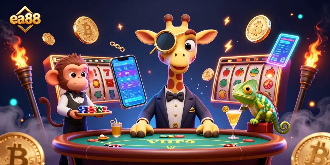 Experience the excitement at ea88 with vibrant slot games and high-energy characters in action.