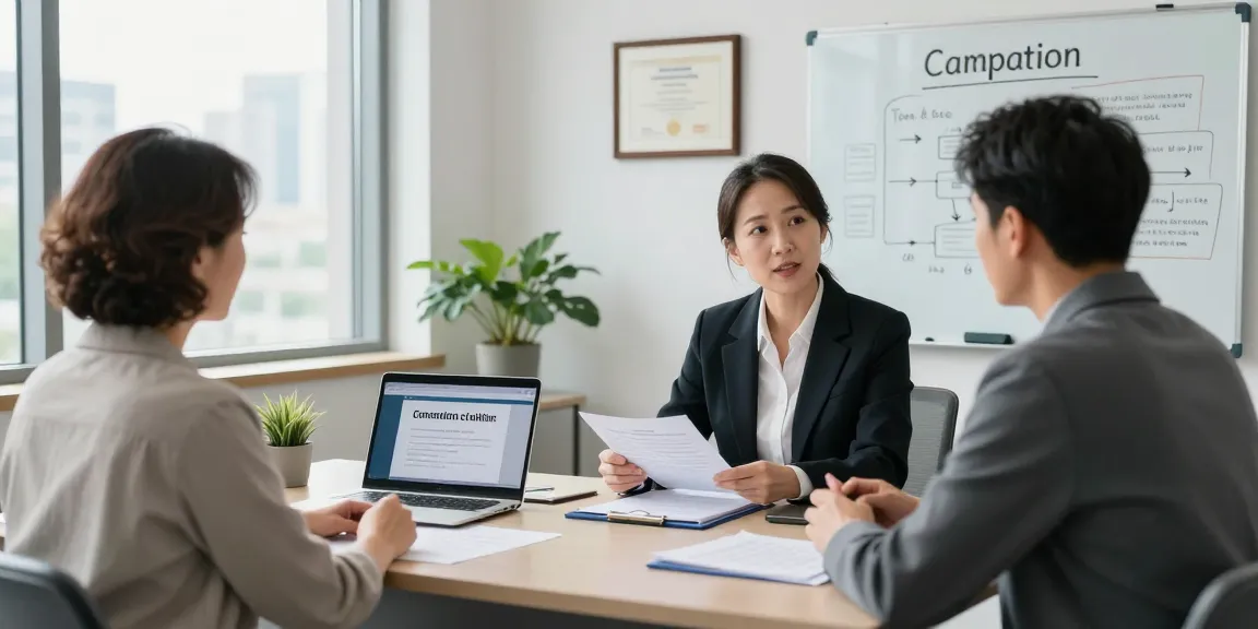 Discussing ways to cancel timeshare contracts in a professional office environment.