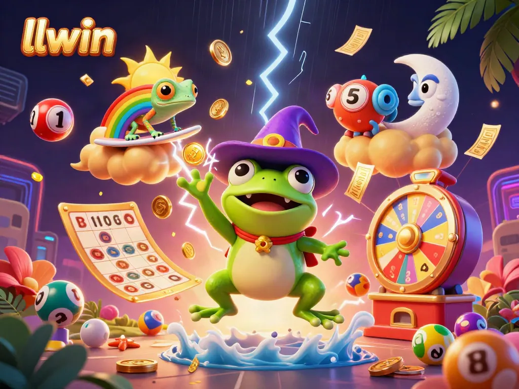 Experience a golden coin storm with llwin featuring dynamic lottery elements for exhilarating gaming action.