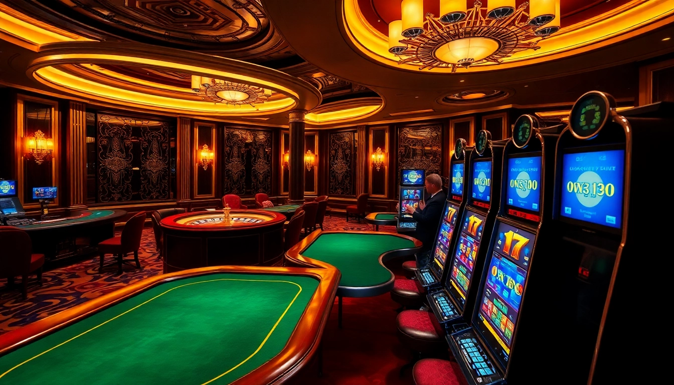 Experience thrilling gambling action at vipwin's luxurious casino tables and vibrant slot machines.