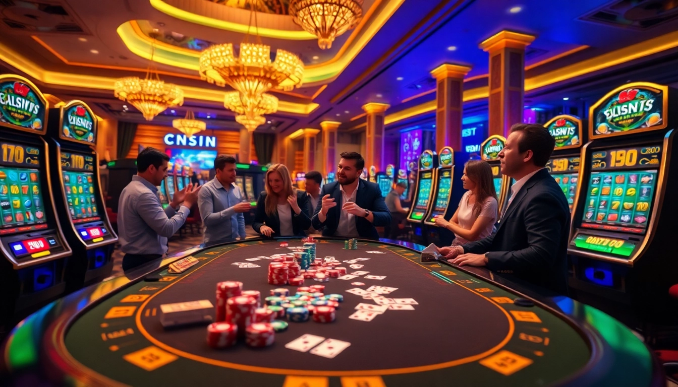 Engaging gamblers savoring their experience at https://xx88.uk.com/ with vibrant casino games and excitement.