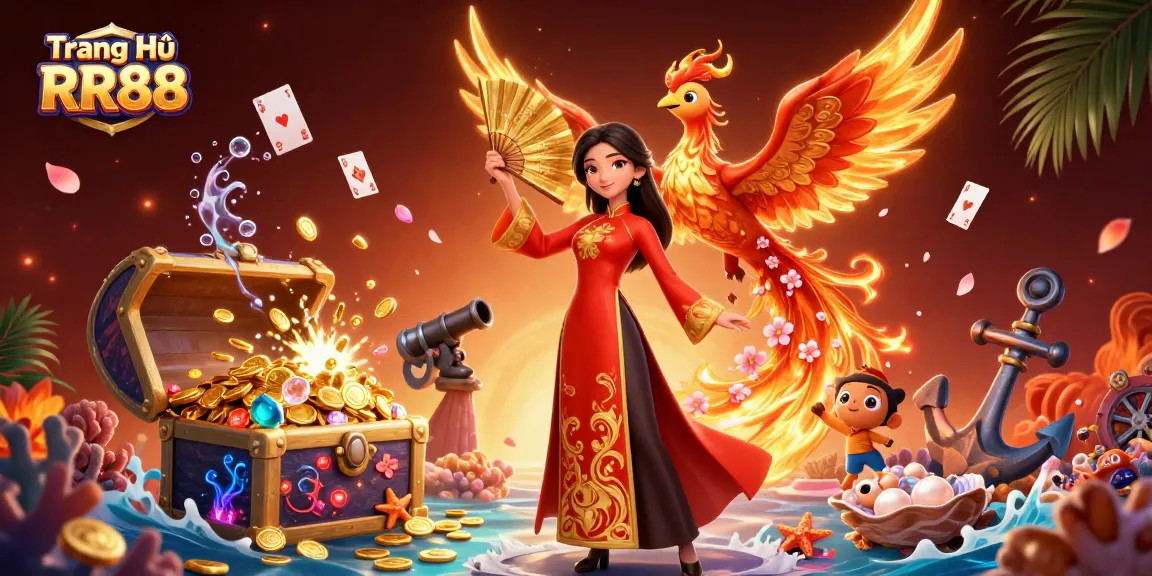 Engage with the glamorous Trang Chủ RR88 casino experience featuring stunning visuals and captivating characters.