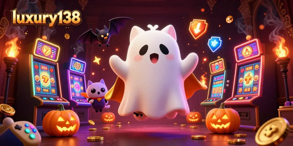 Experience luxury138's engagement with immersive slots and gambling fun in stylish 3D illustration.