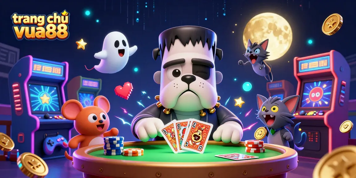 Experience thrilling gameplay at trang chủ vua88 with unique characters and vibrant casino elements.