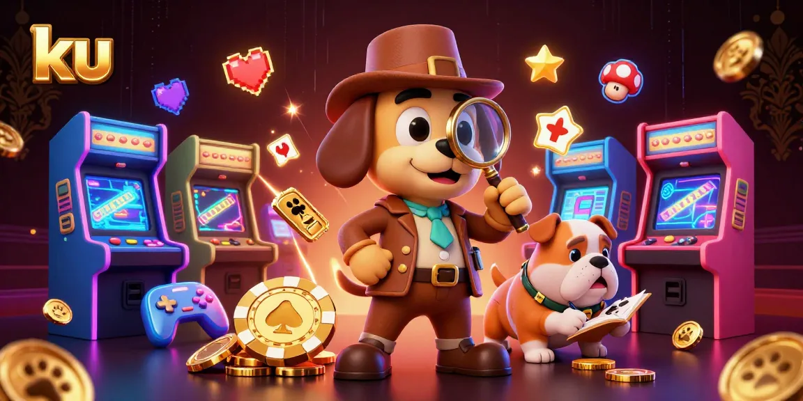 Join the detective ku in a thrilling poker scene, uncovering clues to win big.